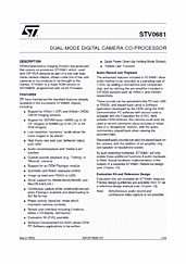 DataSheet STV0681 pdf